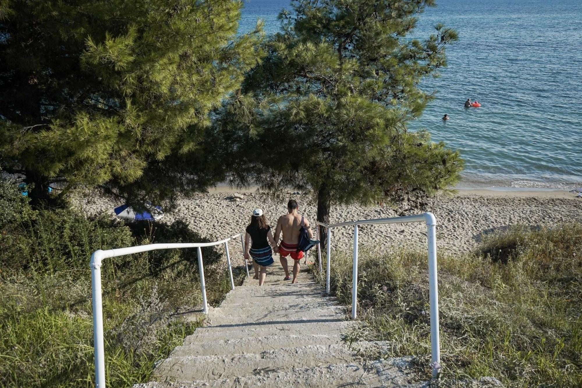 Nektarios Garenias Kipoupoli Villa Nea Kallikrateia Exterior foto